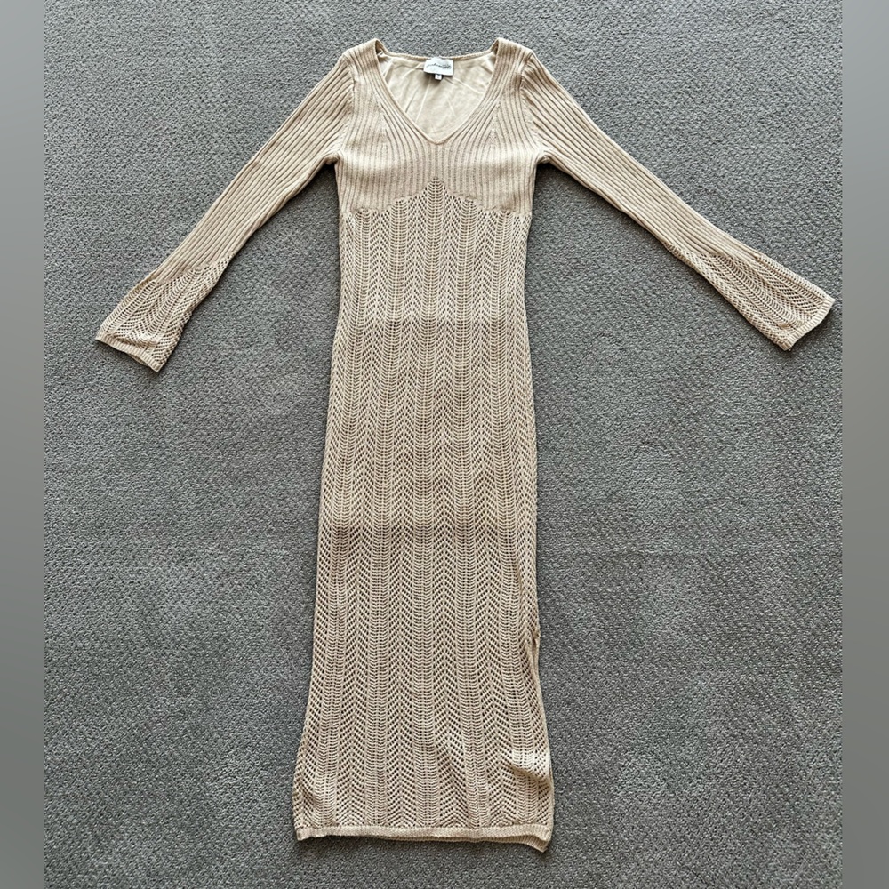 Beach Tan Maxi Dress
